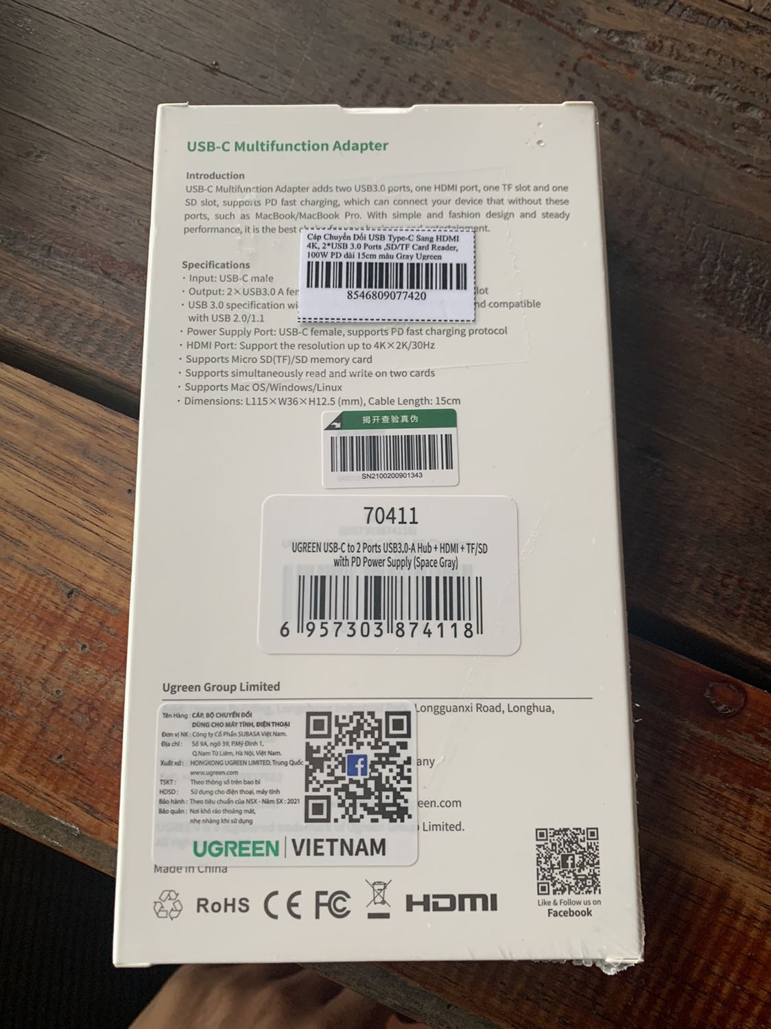 Đóng gói cần thận , đi hàng rất nhanh. Đang sử dụng , giá rẻ hơn nơi khác 100k
