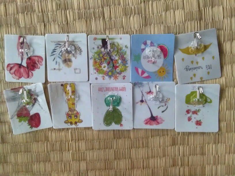 Đẹp . Móc dán dính tốt , chịu lực okee