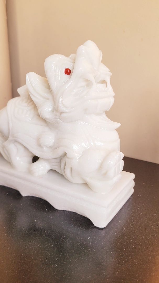 Cặp tì hưu 20cm khá to so với hình miêu tả, chất đá đẹp và chất lượng