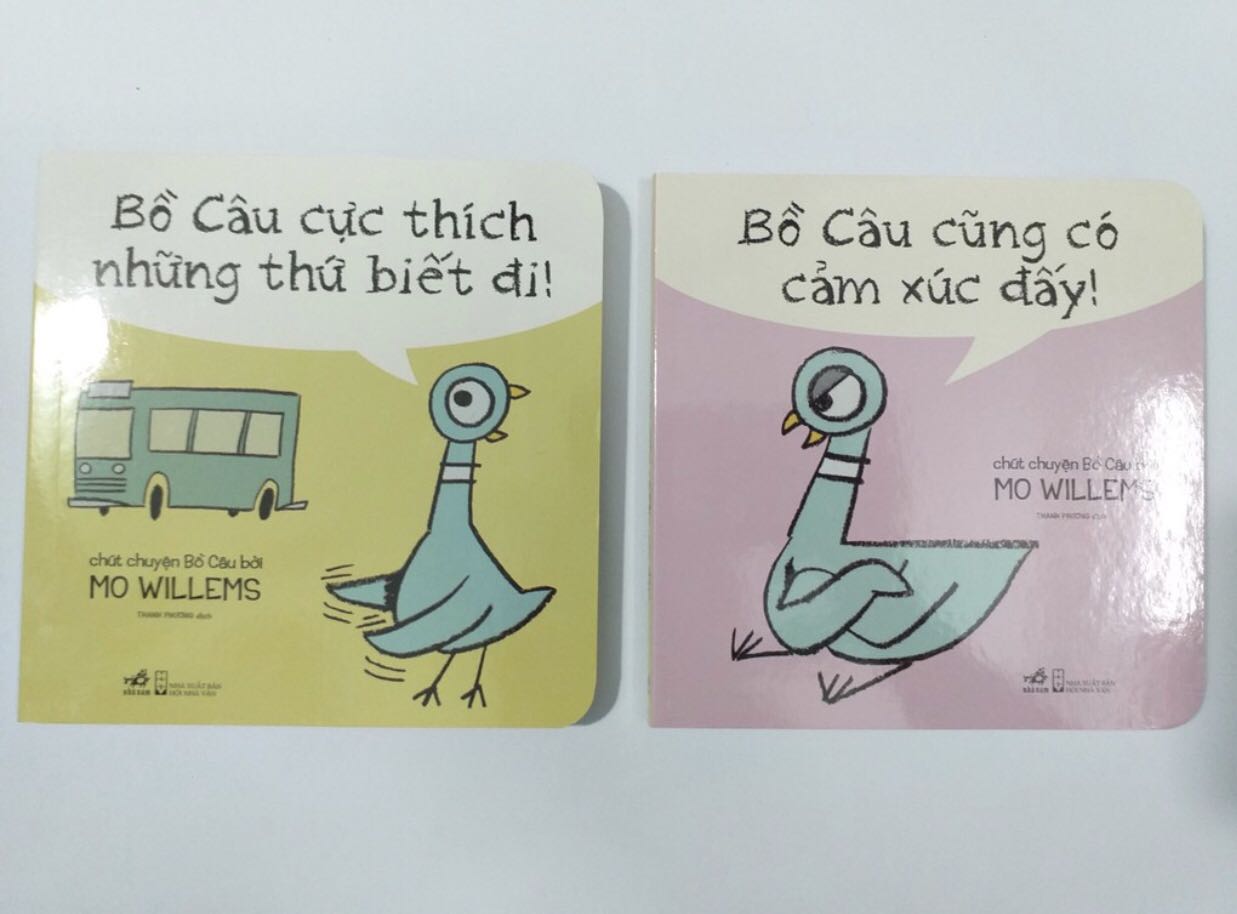 Bộ truyện bồ câu và bộ Voi lợn rất hay, bé nhà mình đọc bao lần không chán. Con nghiện mà mẹ cũng mê. Tiki giao hàng tốt lắm