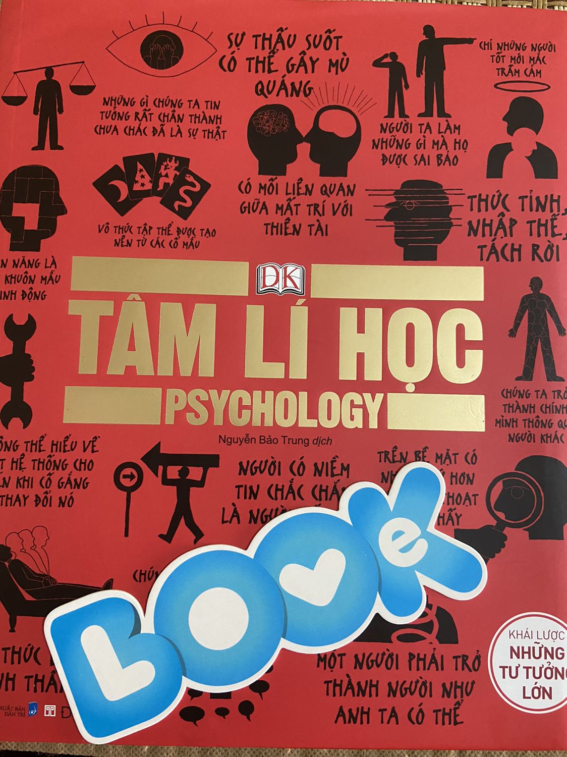 Một tác phẩm dẫn nhập hay dành cho những ai muốn tìm hiểu về tâm lý học 
Tuy là  căn bản nhưng với 1 đứa lần đầu sờ vào tâm lý học như mình thì lượng kiến thức khá là đồ sộ và đôi khi mình mất 30p chỉ để đoc 2-3 trang sách vì phải đọc đi đọc lại suy nghĩ liên tưởng thì mới hiểu đk một chút , nên mình nghĩ nó rộng vs những người đã biết bà sâu vs những người chưa biết như mình 
Tuy là khá thích quyển sách nhưng mình có 2 điểm hơi buồn đó là 
- hầu như các nghiên cứu trong sách đều là của thế kỉ 20 , mình không thấy có nghiên cứu nào gần đây cả 
- thứ 2 là đối với những người biết ít tiếng anh như mình sẽ là 1 thiệt thòi lớn vì đa số các sách được gợi ý trong này hầu như không có được dịch sang tiếng việt nên sẽ rất khó nếu ai đó giống mình muốn tìm hiểu sâu hơn về các tác giả mà mình quan tâm 
Thôi không sao tuy vậy nhưng mình nghĩ nó sẽ tạo thêm động lực học tiếng anh cho mình vì hiện tại mỗi ngày học có 15-30p tiếng anh , chắc đến lúc tăng gấp đôi rồi đây , chi thức dẫn lối là phải nghe r