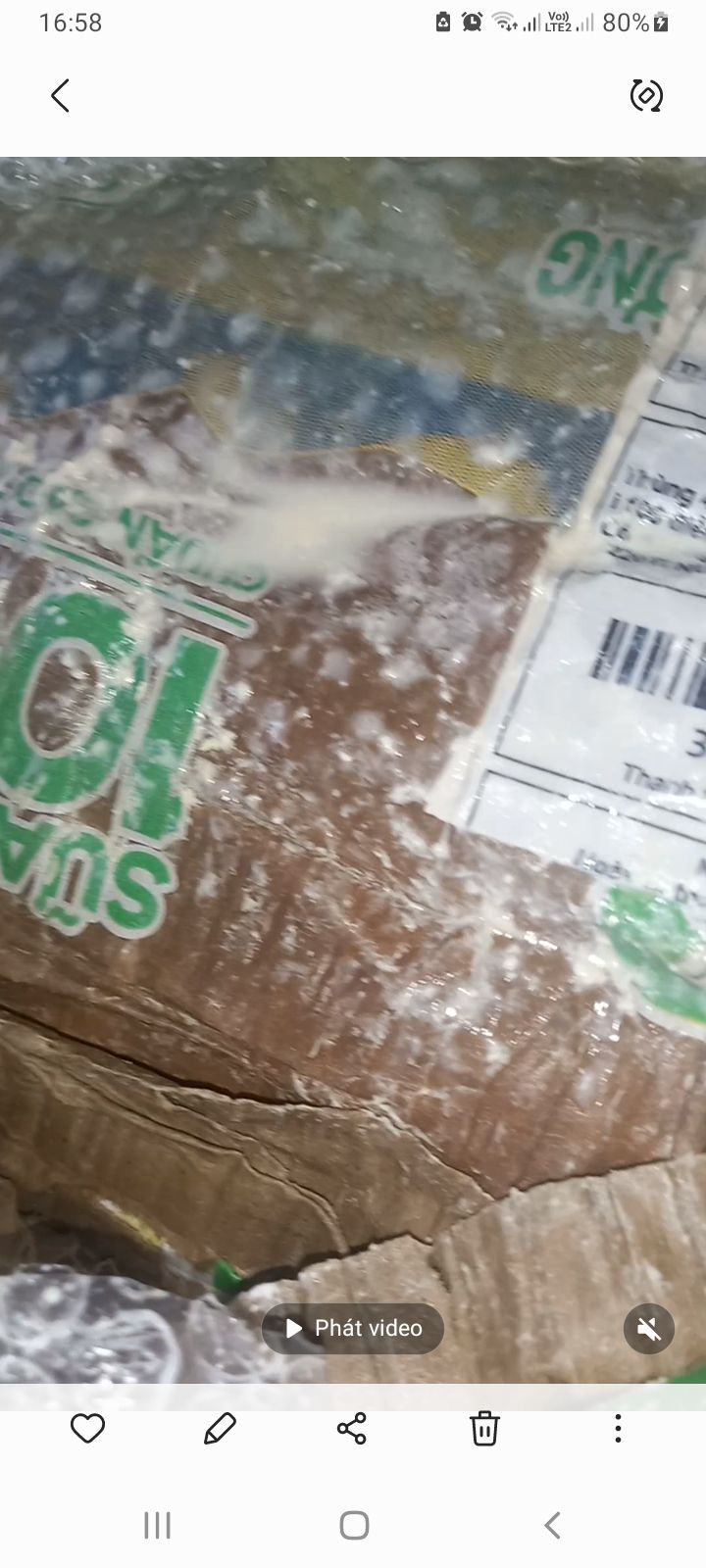 đóng gói kĩ nhưng giao tới đã bị bể ít bịch và thối hàng hóa