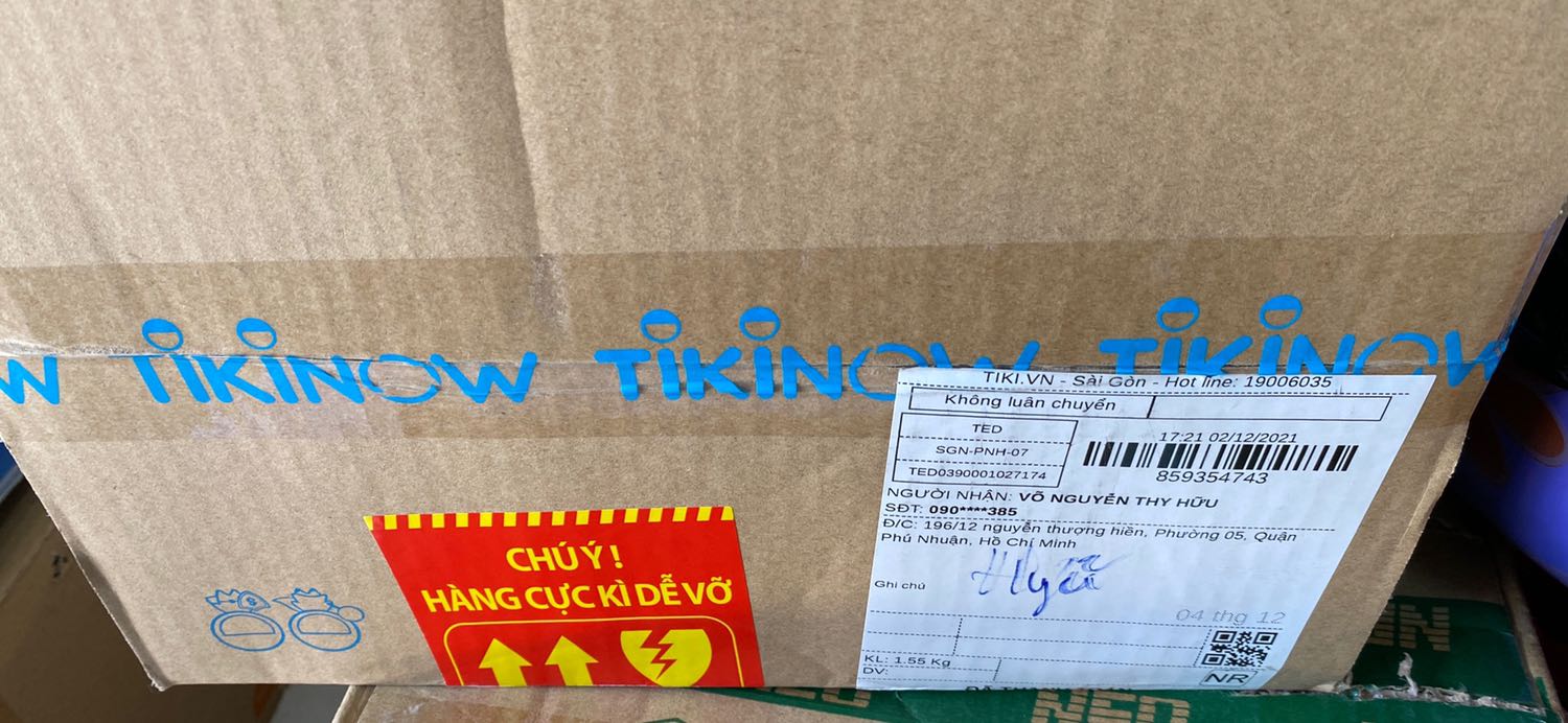 Thùng hàng đươc đóng gói cẩn thận giao nhanh chất lượng thật tuyệt vời jgaan viênngiao vui vẻ sẽ tiếp tục ủng hộ Thùng hàng đươc đóng gói cẩn thận giao nhanh chất lượng thật tuyệt vời jgaan viênngiao vui vẻ sẽ tiếp tục ủng hộ
