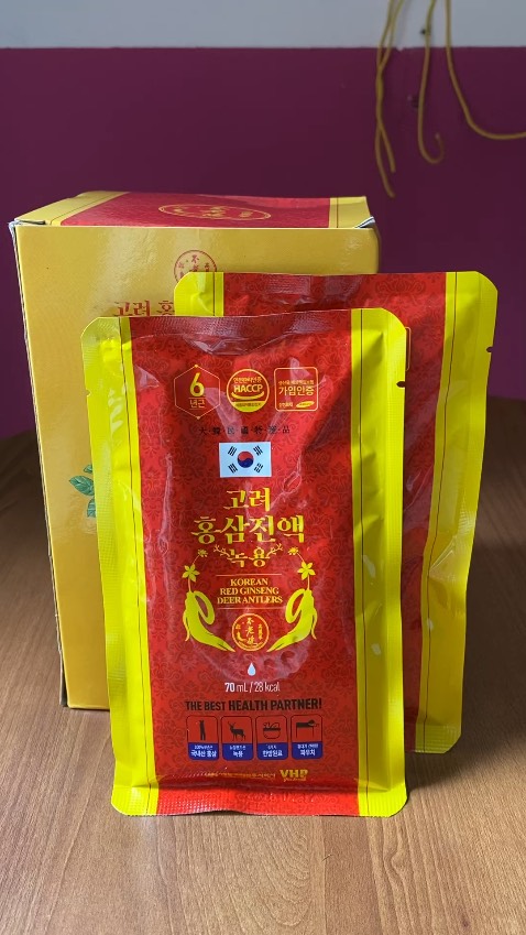 Mình đã uống sâm này nhiều lần rồi, rất tốt cho sức khoẻ và dễ uống nữa. Đang mệt mệt trong người dùng 1 gói vào là đỡ ngay, mua bảo quản trong tủ lạnh để uống lạnh cũng rất ngon nha. Recommend cho mọi người nên dùng thử 👍