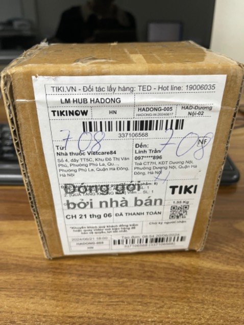 Đóng gói đẹp, ko bị móp méo thấy gthieu dùng loại này tốt nên đặt thử ai ngờ có cả quà luôn.