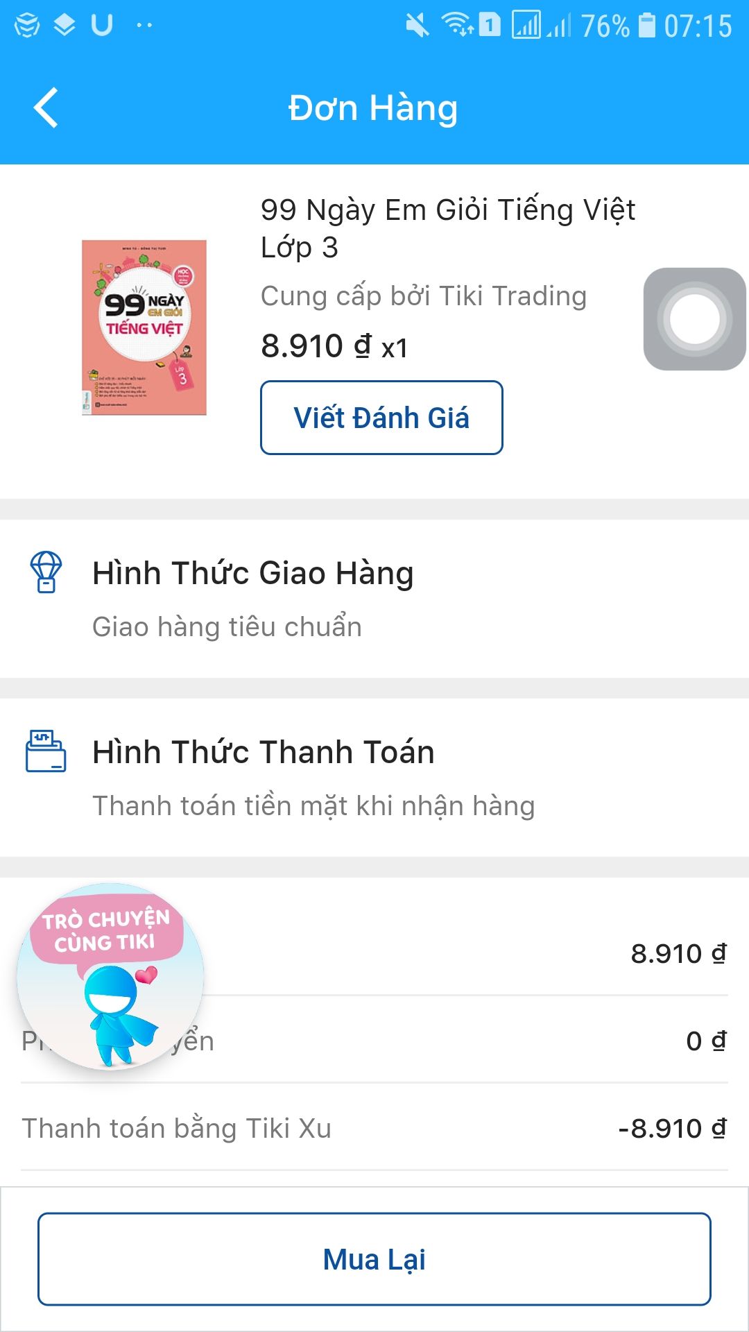 In ấn tốt, nét giấy cũng xịn nữa. Đáng mua lắm luôn, mua ngay đợt sale giá quá là ổn.Giá ổn shop giao hàng nhanh, đóng gói tốt