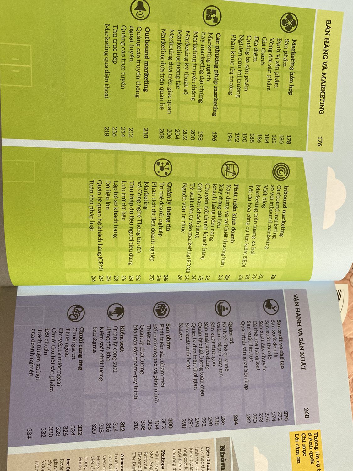 Rất hài lòng về chất lượng của sách, cả về độ đẹp và nội dung nữa. Đang học về Tài chính nên mình sẽ đánh giá dưới góc độ 1 sv kinh tế :))
1. Về cuốn How business works 
- nói rất kĩ về hoạt động trong 1 Doanh nghiệp, kinh doanh ntn, cấu trúc, hoạt động, nhân sự…
-Tài chính trong doanh nghiệp đó (Kế toán & Báo cáo tài chính, KPI…) nói chung kiến thức về Kế toán nói rất rất kĩ và chi tiết. 
-Bán hàng & Marketing (mkt hỗn hợp, pp mkt, outbound mkt…) rất đầy đủ và chi tiết về môn Marketing như trước đây mình đã học ở ĐH
- Vận hành & SX (Sx, quản trị, SP, chuỗi cung ứng) 

2. Về cuốn How Money Works
- Khái niệm, tiến hoá của tiền
-Các công cụ tài chính (Cổ phần, trái phiếu…), thị trường tài chính (sơ cấp, thứ cấp, tiền tệ, chứng khoán) -> Kiến thức viết kĩ y như hồi mình học môn Tài Chính-Tiền Tệ ở ĐH vậy :))
-Tài chính Chính phủ (Cung tiền, Lạm phát, chính sách…)
-Tài chính cá nhân (Đầu tư, lương hưu, nợ, tiền điện tử, Bitcoin…)
=> ĐÁNH GIÁ CHUNG 2 CUỐN : rất đáng mua, nhiều kiến thức rất chi tiết và bổ ích, đi sâu vào quá trình kinh doanh, tiền tệ nhưng ko có khó hiểu, trình bày logic, sơ đồ dễ hiểu, màu sắc bắt mắt dễ nhớ. Thật sự cảm thấy rất hạnh phúc khi mua được 2 cuốn sách này từ Nhã Nam.