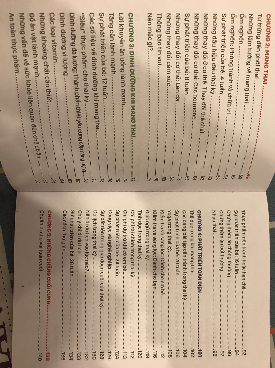 Có hình ảnh dễ thương, cung cấp nhiều kiến thức hay về dinh dưỡng, nghỉ ngơi,...vv