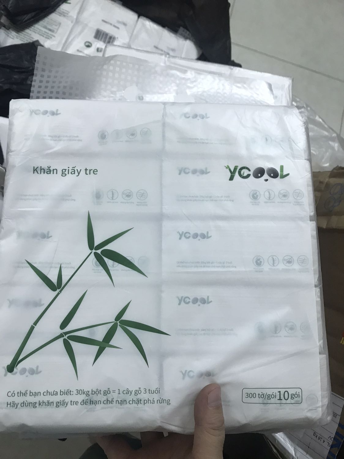 Đã nhận hàng, giấy dùng được, nhỏ như giấy gấu trúc nhưng yên tâm về chất lượng vì có nguồn gốc rõ ràng