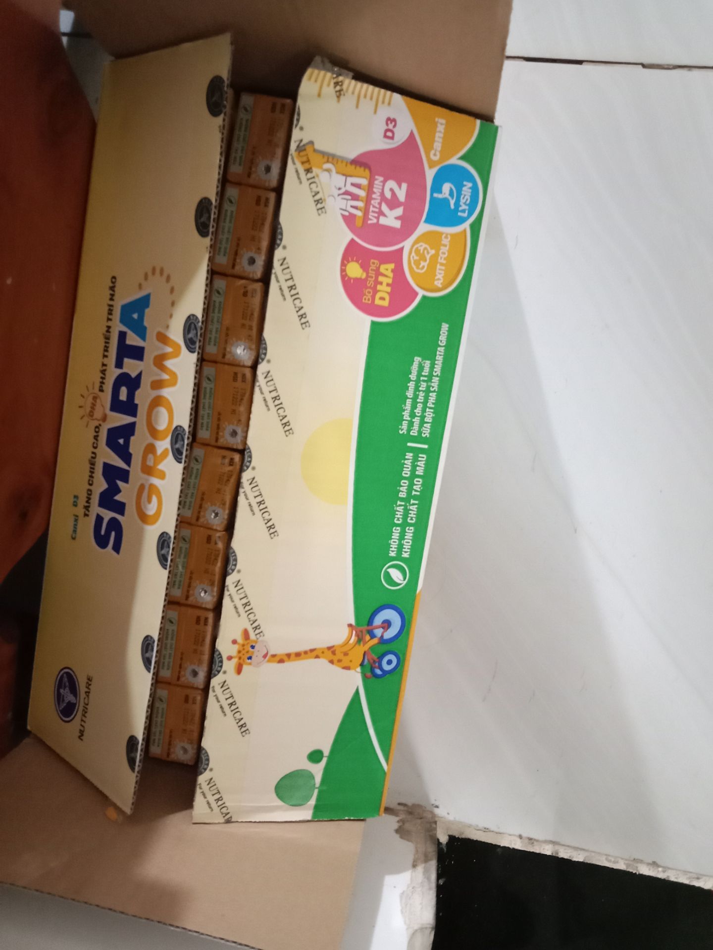 sữa date mới, rẽ hơn ở ngoài