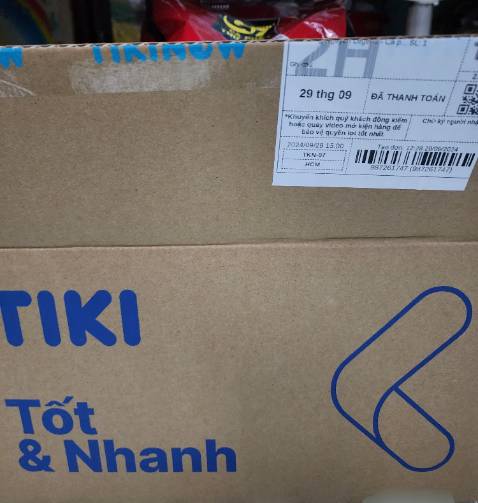 Mua hàng Tiki dù ít đa dạng về mặt hàng, nhưng vẫn có những giá trị rất riêng mà các sàn TMĐT khác ít khi bắt gặp:
1. Giao rất nhanh và đúng hẹn, shipper cực kỳ lịch sự
2. Thùng hàng đóng gói rất chỉn chu, dù là đơn giao hỏa tốc 2h
Hài lòng tuyệt đối về đơn hàng này. Sẽ quay lại ủng hộ Tiki nhiều hơn.