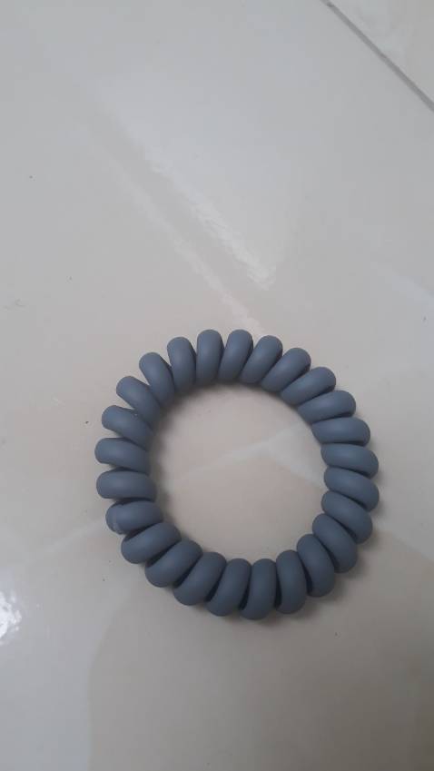 Dây buộc tóc nữ hình dây điện thoại NASI nhiều màu dễ thương