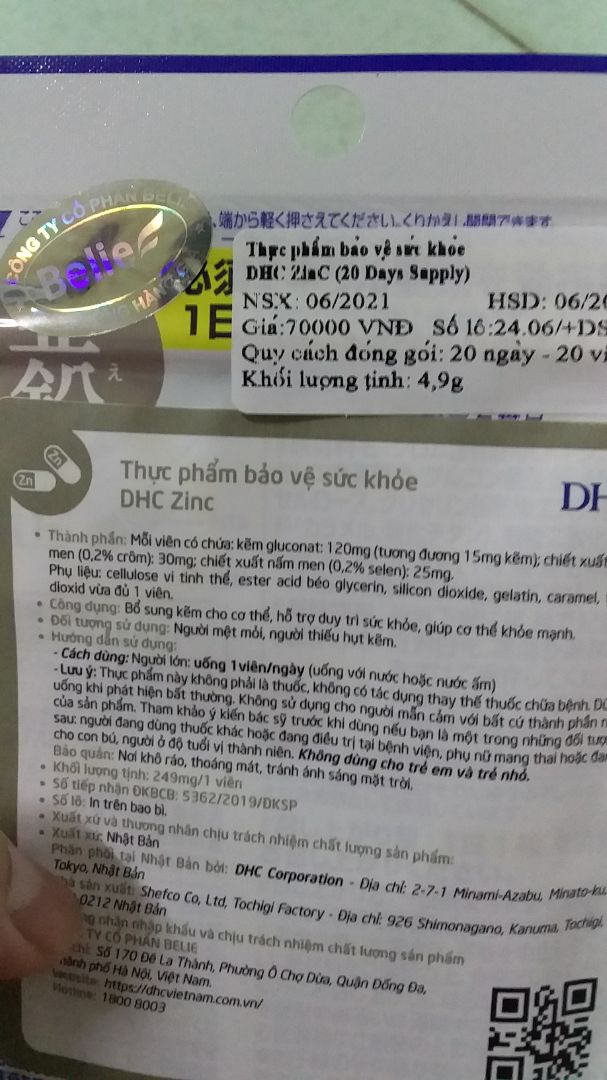 bịch kẽm này là nhỏ nhất trong những loại mà mình mua nè có 20 viên mỗi ngày uống 1 viên mà nó đem lại nhiều công dụng hay lắm mình đã tham khảo trên mạng nhiều lắm nhiều người khe nữa nên mình mới quyết định mua về uống thử