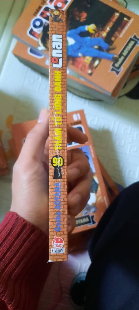 Vận chuyển chậm, đóng gói cẩn thận, bìa truyện vẫn còn chút sạn