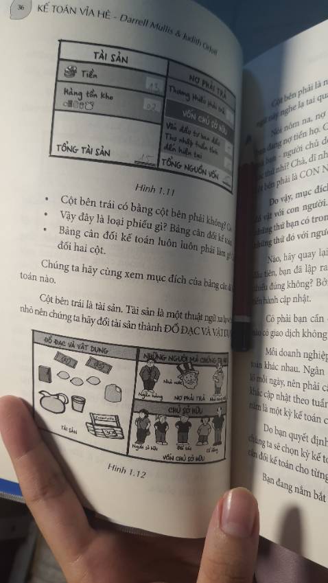 Ui mình học chuyên ngành kiểm toán, mua về đọc để tìm hiểu trước, đọc quyển này dễ hiểu lắm luôn ấy. Rcm bác nào đag có nhu cầu về kế toán thì mua về đọc nhé. Sách in đẹp, minh họa rõ ràng, văn phong khá hài hước và cute.