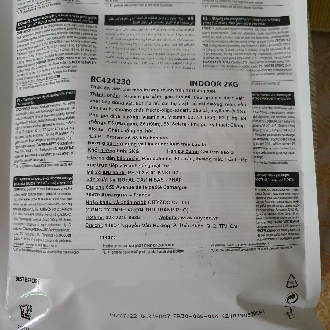 Giá 349k/ gói đã rẻ rồi mà còn đc giảm thêm 60k quá rẻ luôn. Hsd dài tới Jul-22. Bao bì mới đẹp tem mạc cityzoo đàng hoàng. Giá 349k/ gói đã rẻ rồi mà còn đc giảm thêm 60k quá rẻ luôn. Hsd dài tới Jul-22. Bao bì mới đẹp tem mạc cityzoo đàng hoàng.
