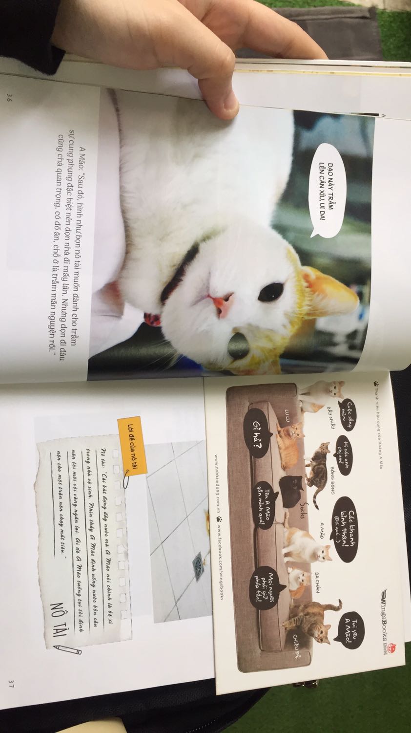 Sách hay và dễ thương. Có tặng kèm bookmark nữa.