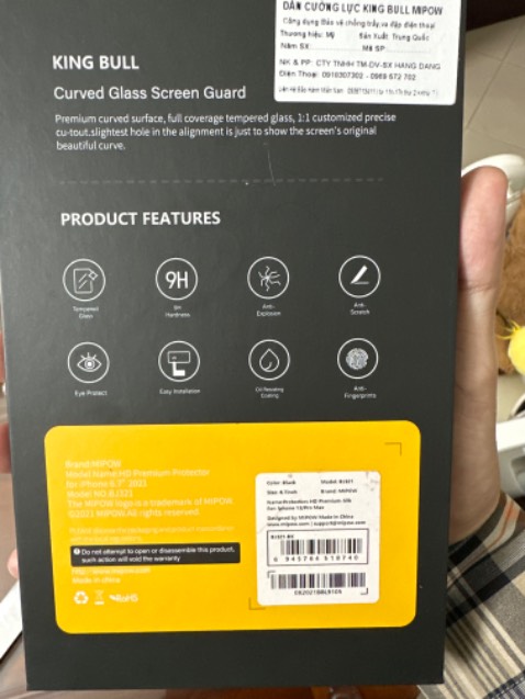 Giao sai sản phẩm. Đặt mua usb nhưng giao kính cường lực