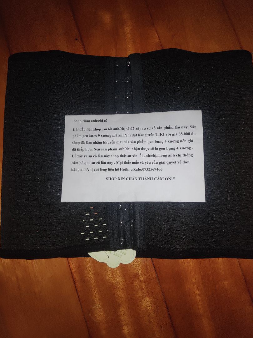 shop giao sai sản phẩm của mình rồi. mình đặt loại9 xương mà shop giao có 4 xương à