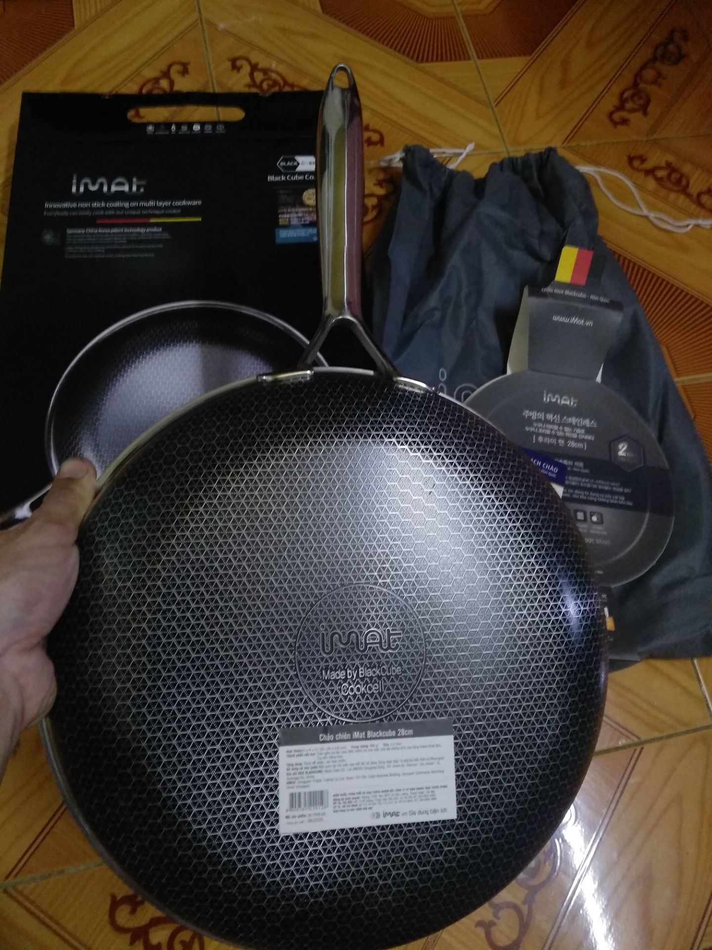Hàng chính hãng..chất lượng tốt.cái chảo thứ 2 mua tại đây.