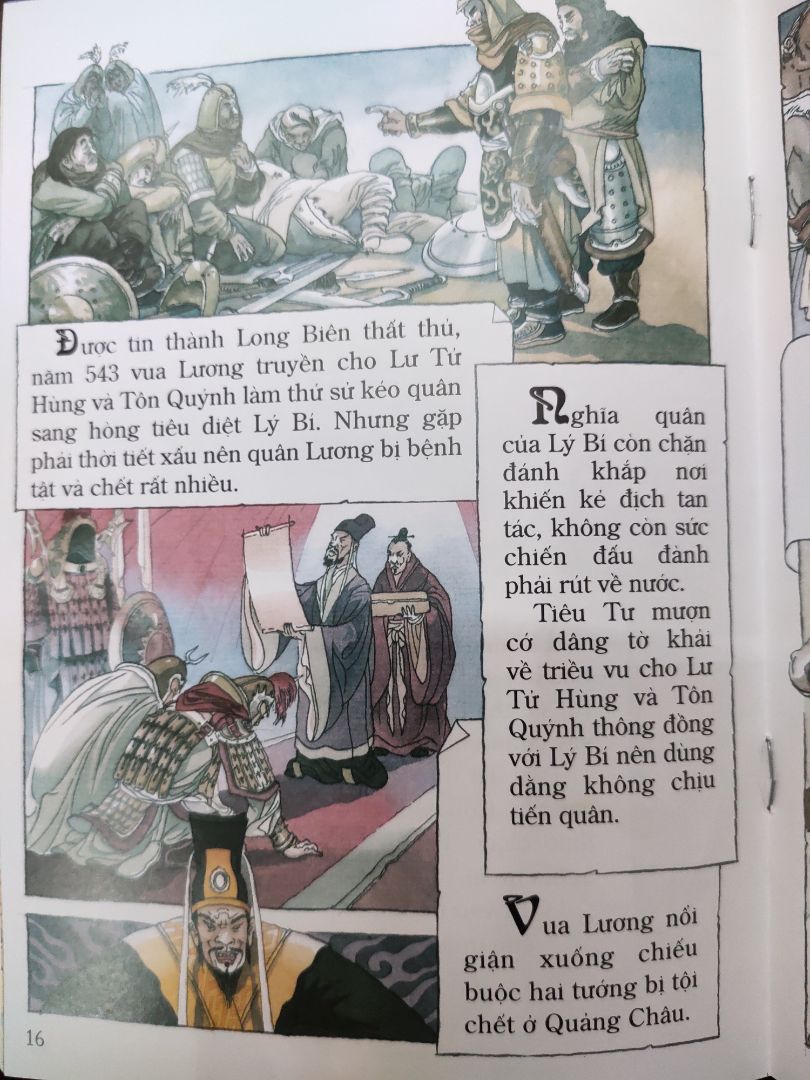 Nên cho con đọc truyện lịch sử để nuôi dưỡng tinh thần dân tộc.