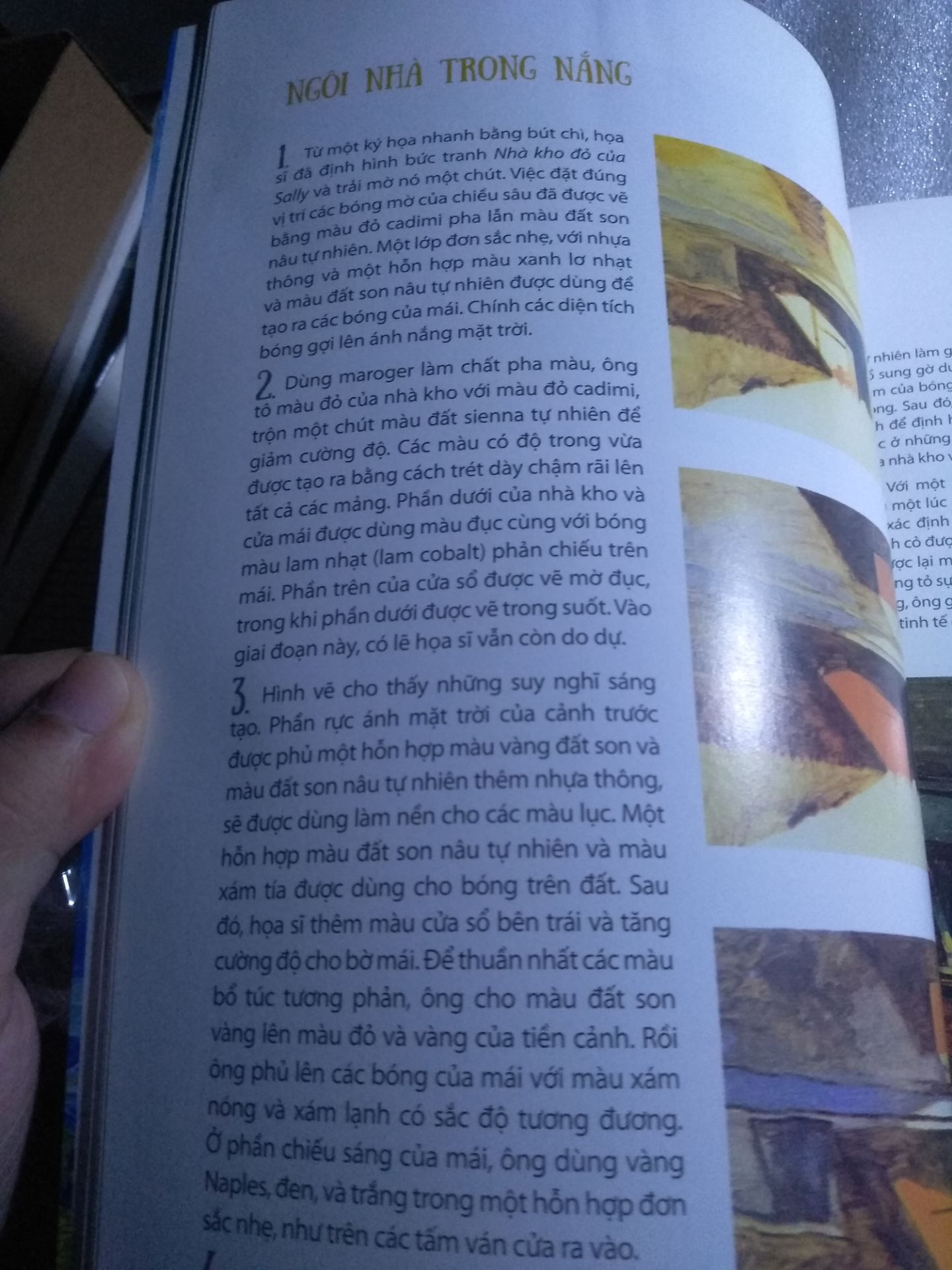 sách in màu, diễn giải chi tiết nhưng có vẻ thiên về phân tích tranh nhiều hơn, có thể đọc để nâng cao khả năng thưởng thức tranh.