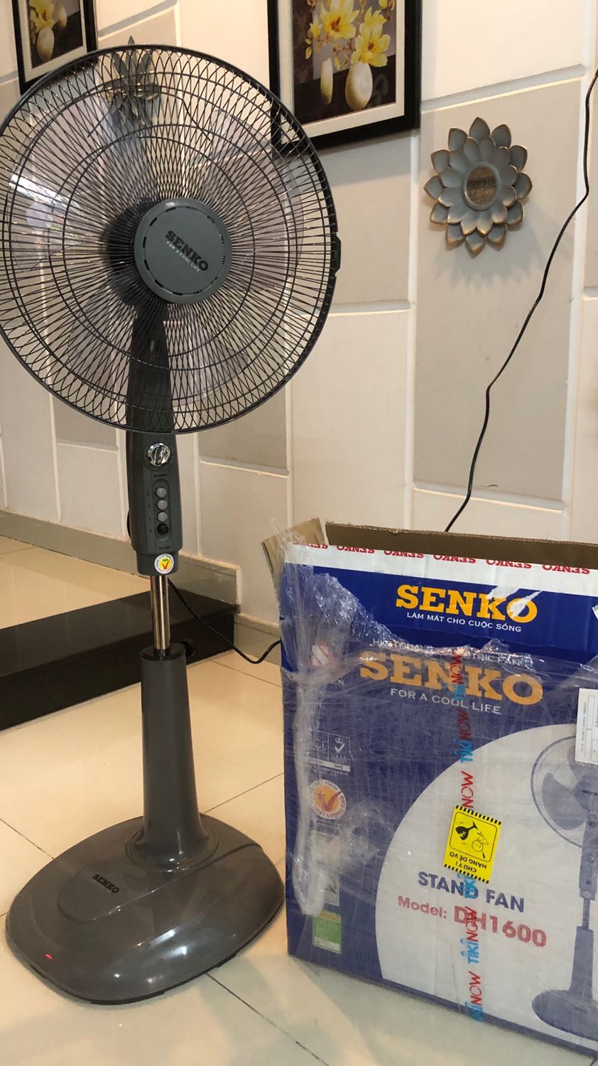 quạt mới ráp xong không chạy được ! đề nghị đổi trả