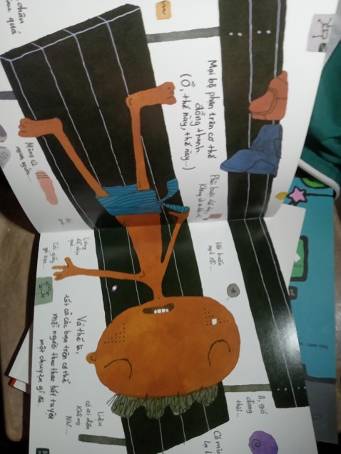 câu chuyện với ngôn từ của trẻ. ehon nếu biết cách đọc thì con cực kì thích đó các mom ạ