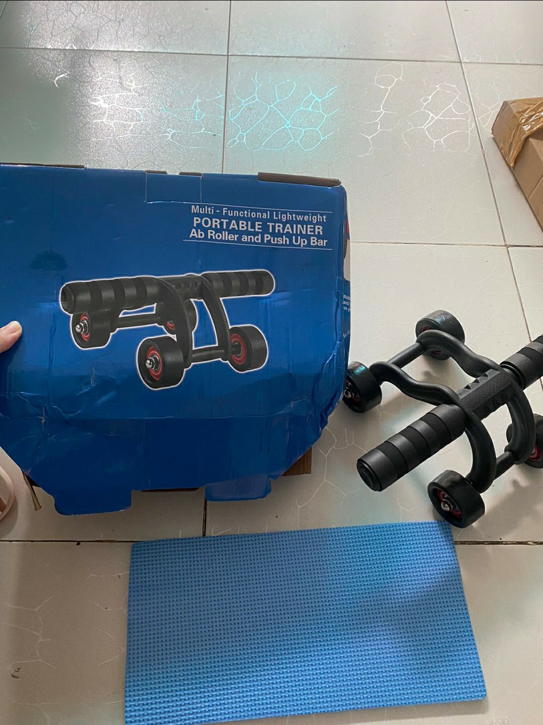 Dịch này mua cái này tập ở nhà chứ k đi phòng gym đc, chắc chắn, đẹp, giao hàng cũng nhanh Dịch này mua cái này tập ở nhà chứ k đi phòng gym đc, chắc chắn, đẹp, giao hàng cũng nhanh