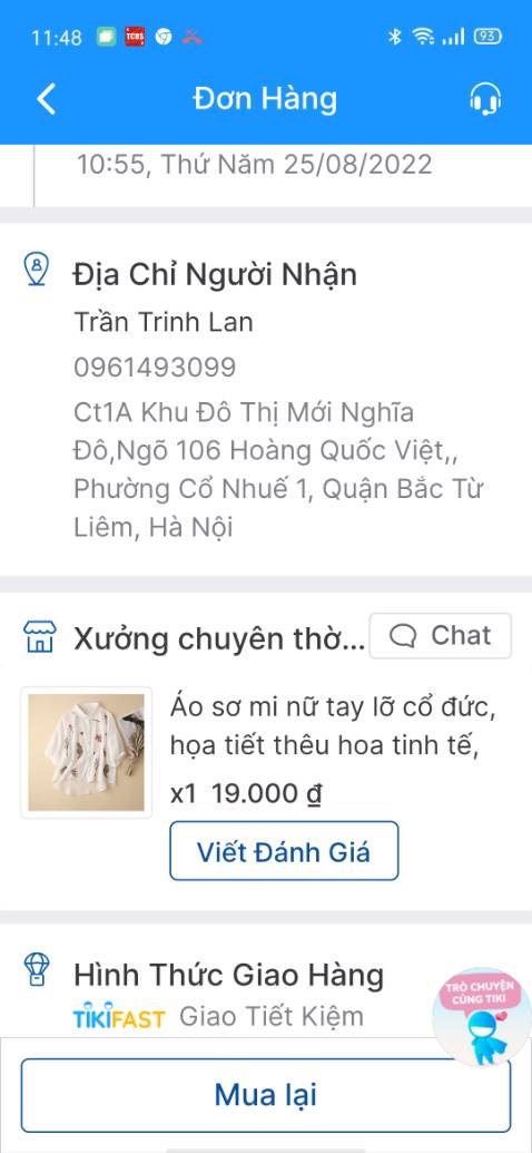 Shop này làm ăn rất vớ vẩn, đặt 1 đằng giao hàng vớ vẩn. Đề nghị tiki loại bỏ shop này để không ai bị *** như tôi