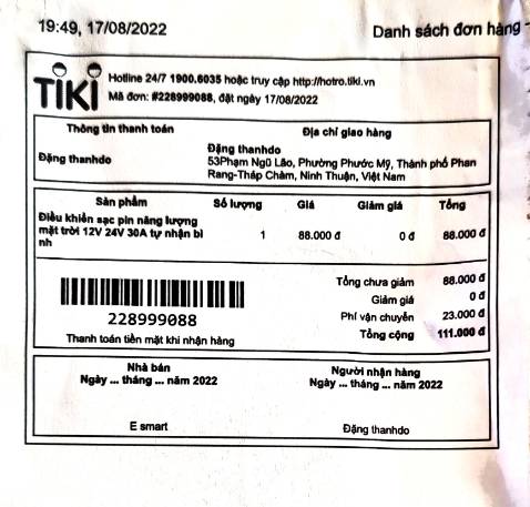 GIAO HÀNG KHÔNG ĐÚNG. CÓ DẤU HIỆU ***!