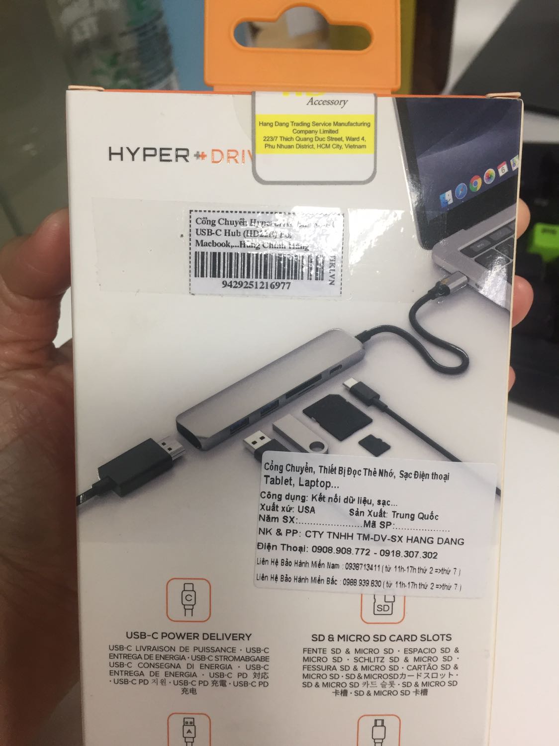 - Gọn nhẹ, cổng kết nối chắc chắn
- connect nhanh, mượt mà trên cổng usb
- hdmi ổn định, chưa thấy hiện tượng chập chờn hay bất ổn gì
- có cơ bản các cổng hay dùng, tiện lợi
- dùng lâu không nóng như mấy hub khác
- mình chưa *** đầu đọc ghẻ nhớ nên ko bỏ qua phần này
- tầm giá hơi cao nhưng chất lượng