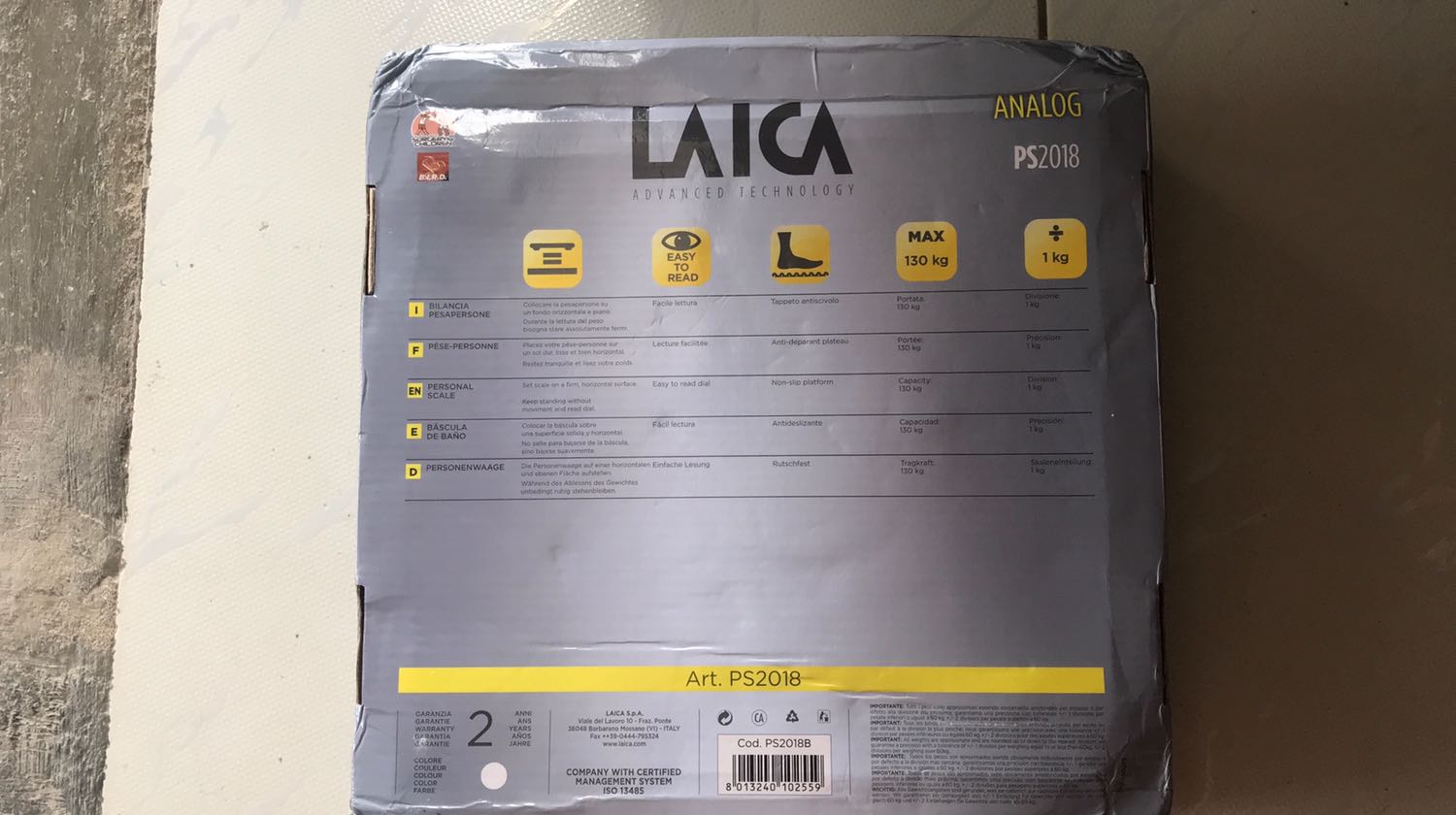 Rất ưng ý sản phẩm cân Laica , giao hàng nhanh chóng . Cảm ơn Shop và Tiki .