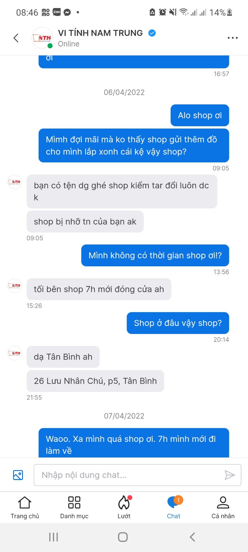 thiếu linh kiện, ko ráp được. Nhắn tin shop nhờ gửi thêm phần còn thiếu thì shop kêu mình phải chạy qua shop. không có tí thiện chí nào. Công sức tự chahy qua shop, mình đi mua cái khác được rồi! Bye shop. làm quá tệ thiếu linh kiện, ko ráp được. Nhắn tin shop nhờ gửi thêm phần còn thiếu thì shop kêu mình phải chạy qua shop. không có tí thiện chí nào. Công sức tự chahy qua shop, mình đi mua cái khác được rồi! Bye shop. làm quá tệ