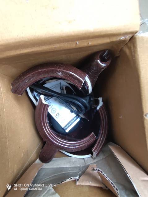 vòng căn nước thuốc bị vỡ trong quá trình vận chuyể , đề nghị nhà cung cấp đổi hàng