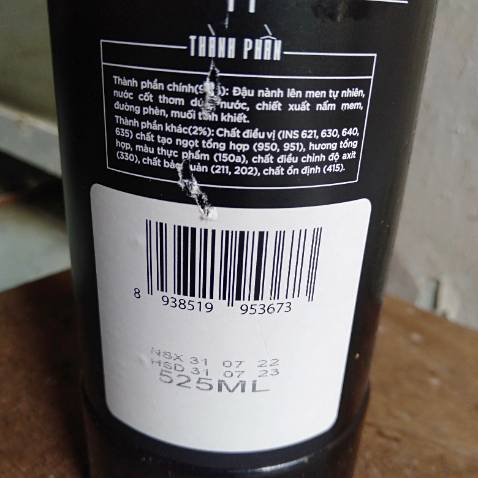 Giao đúng hàng, đóng gói rất cẩn thận, vị của nước tương khá ngon và hơi có hậu ngọt ngọt. Ban đầu mình hy vọng nước tương không có phụ gia, nhưng xem kỹ trong thành phần cũng có chất bảo quản, chất tạo ngọt...