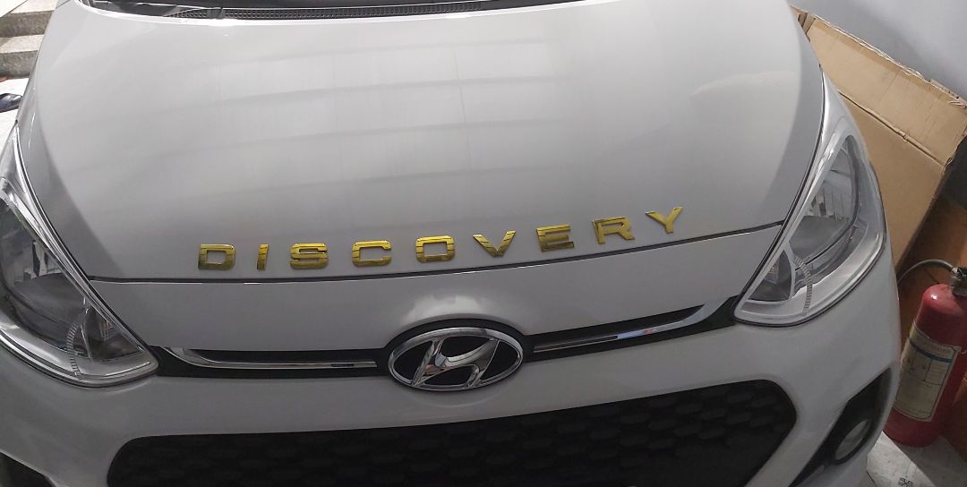 Chữ rất đẹp. Màu mạ crom sáng bóng. Sản phẩm tốt nên mua ủng hộ shop ?