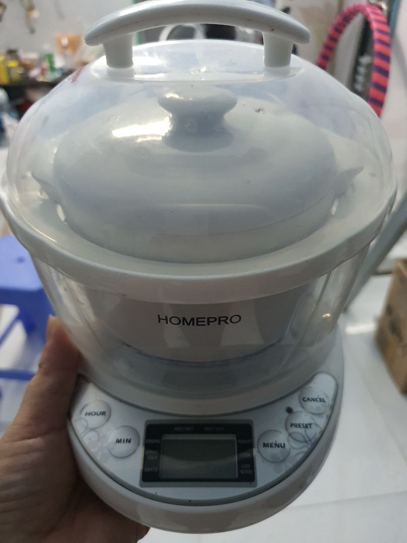 tiện lợi, tối bỏ yến vào bấm nút là sáng đã có yến ăn, không cần canh