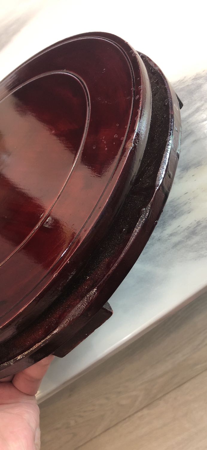 Hàng làm lỗi quá,sứt sẹo chứ không phải hoa văn.
Không có định được, trong khi quảng cái là cố định được