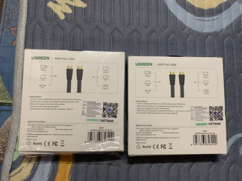 Mình đặt mua 2 sản phẩm giống nhau, nhưng lúc nhận thì lại thành 2 dây khác nhau.
1 dây cắm từ máy tính sang TV thì nhận, 1 dây thì không.
Dây không nhận, khi cắm từ đầu ghi Camera với TV thì mới nhận.
Dây bị lỗi mình cần bảo hành