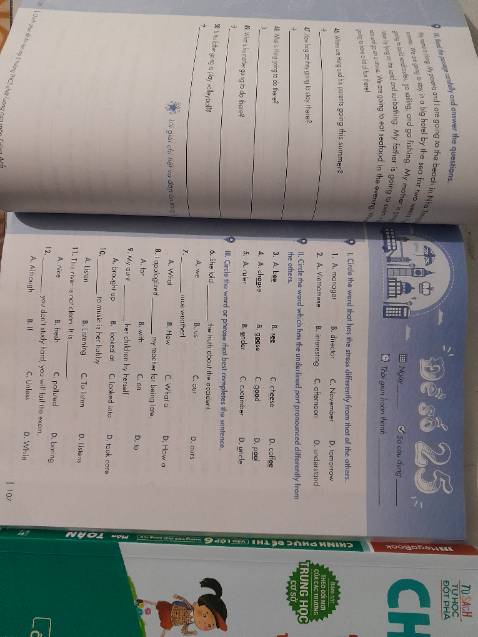 Sách hay, in ấn đẹp, rõ ràng, có phần hướng dẫn giải và đáp án tham khảo