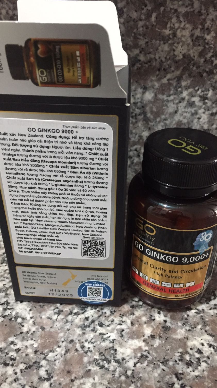 Sản phẩm dùng giảm đau đầu, rối loạn tiền đình. Tiện ngày 1 viên. Nói chung thấy tốt, hàng New Zeand nhập khẩu