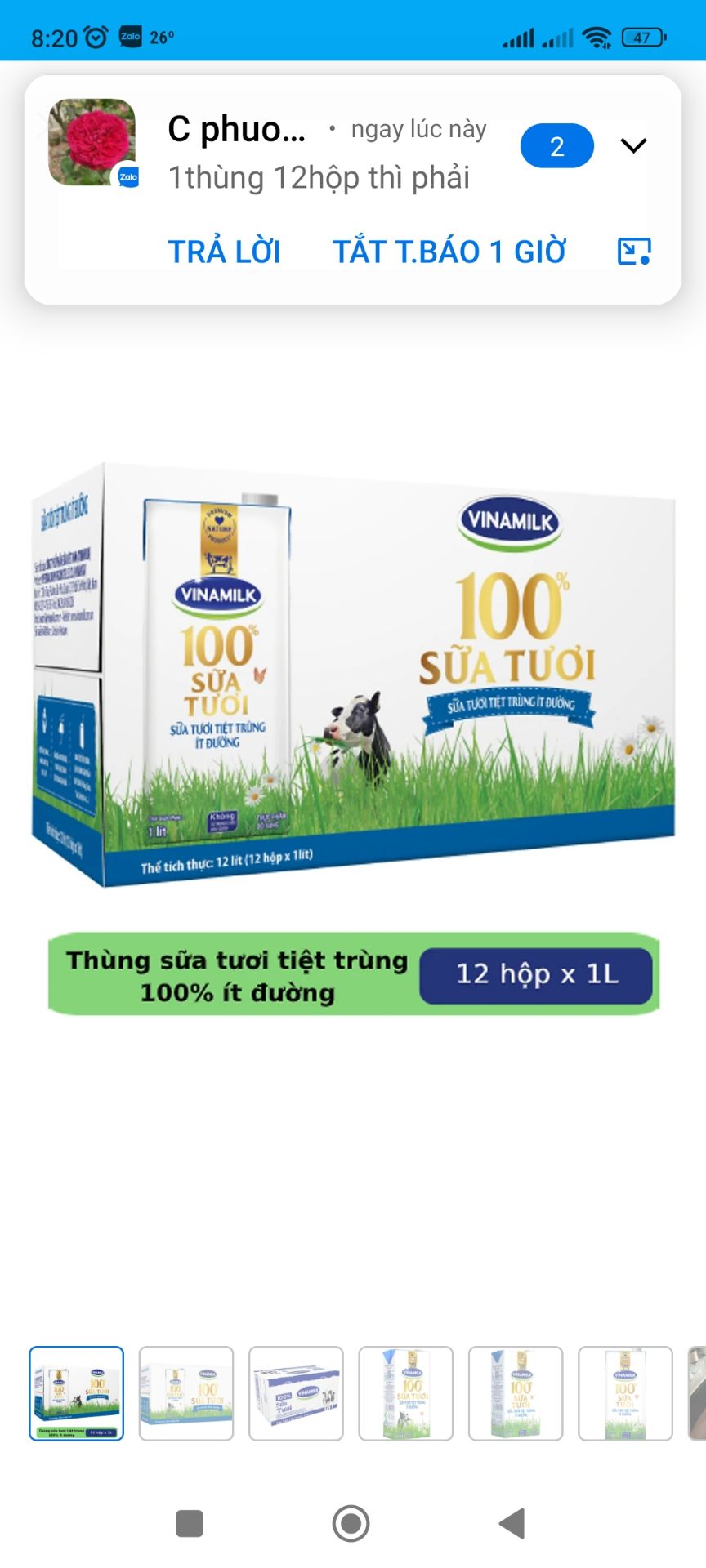 sữa ngon.phù hợp với mọi người trong gia đình.mua được giá rẻ so với đại lý bên ngoài.