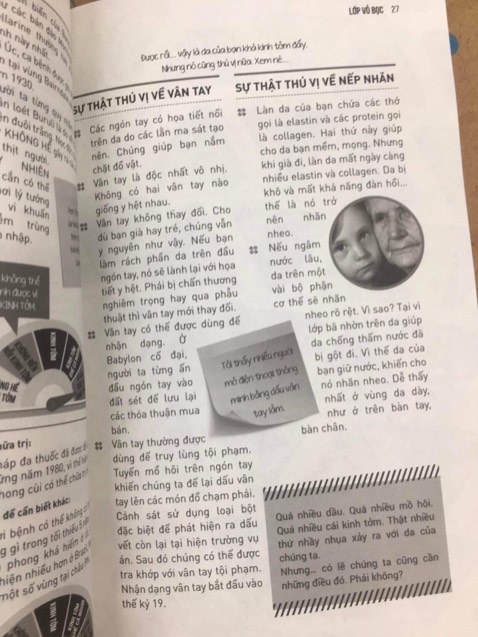 Cuốn sách khoa học mình quyết định mua trong tích tắc sau cuốn "Từ vô hình đến hữu hình". Nội dung trình bày ngắn gọn, dễ hiểu, có nhiều hình minh họa. Đặc biệt là cách kể của tác giả rất hài hước. Nội dung sách cung cấp nhiều kiến thức thú vị về các bộ phận bên trong cơ thể con người. Tiki giao hàng siêu nhanh, sách đẹp, tặng kèm bookmark. Chấm 10đ, nên mua nhé mọi người 😍😍😍😍😍😍😍