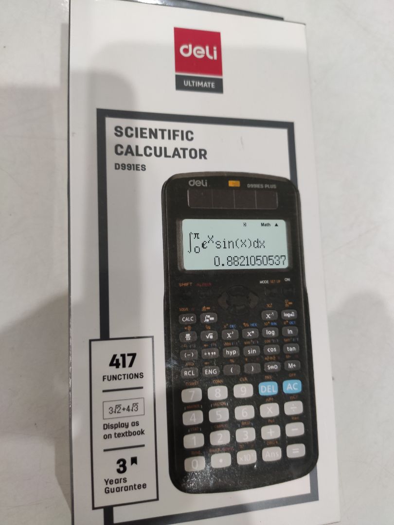 máy tính quá tốt, màn hình to hiển thị phép tính đầy đủ, giao hàng siêu nhanh. Like mạnh!