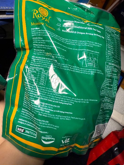 Chuẩn bị hàng giao hàng nhanh đến bất ngờ luôn. Khi xưa đi Myanmar cũng đã mua loại này, giờ lâu lâu lại mua