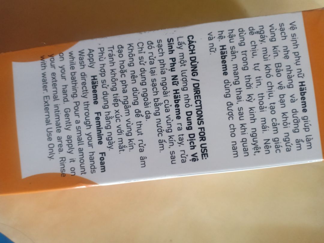 shop đóng gói cẩn thận, giao hàng nhanh, mình dùng thấy oke lắm, mùi dễ chịu dạng bọt tiện nữa
Sẽ ủng hộ lại shop