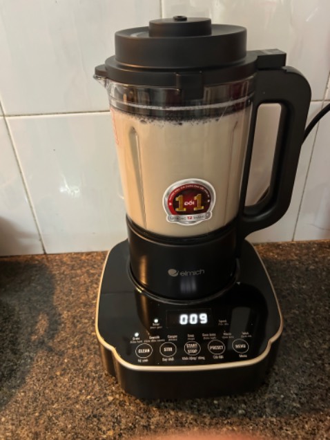 Máy xay nhuyễn rất mịn- máy cứng cáp - độ ồn thấp - đẹp . Hy vọng dùng được bền lâu . Thanks Tikitracding và anh shiper nhiệt tình giúp đỡ kiểm tra máy