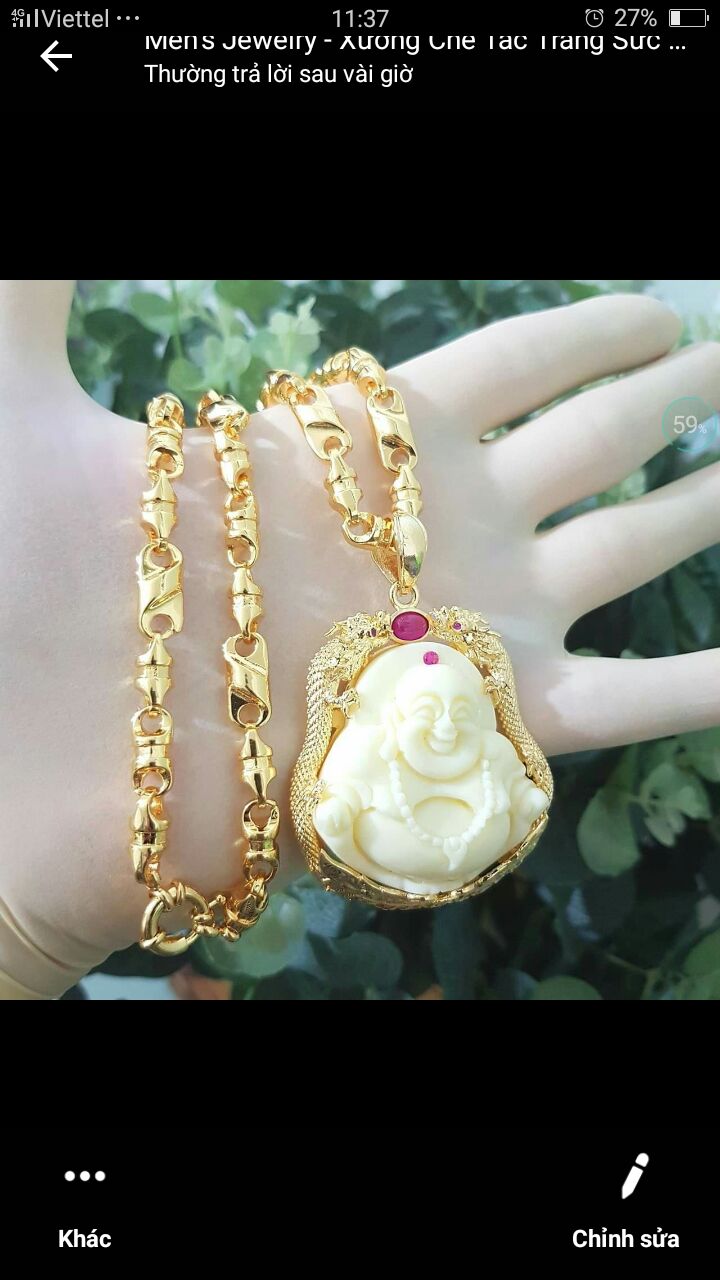 hag nhìn dep nhưng giao k đúng hag... với lại cái dây chuyền nữa.... buôn bán zay thì nghĩ đi nha đừng *** ng khac