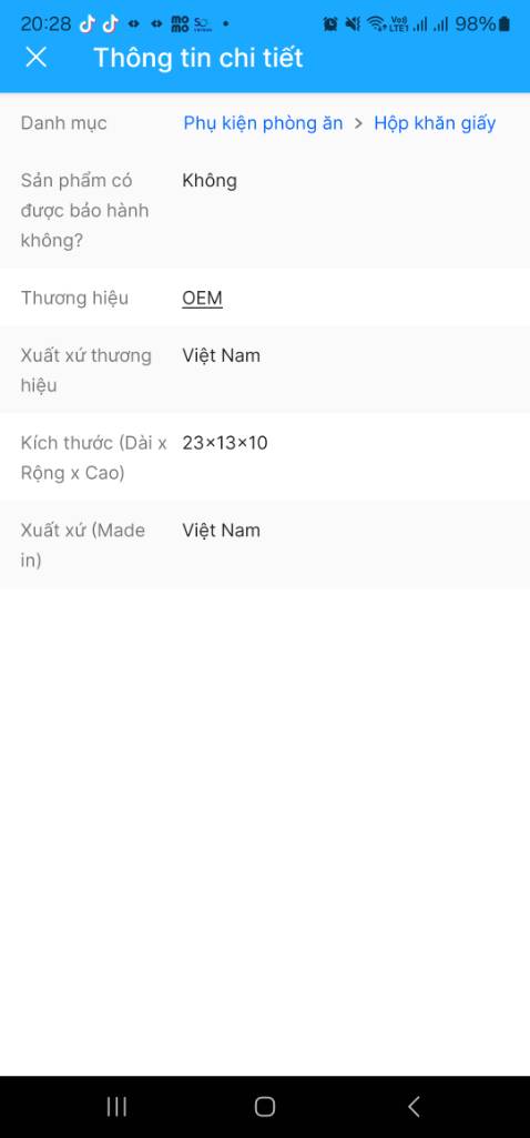 Shop làm ăn đạo đức xíu nha, hàng nhãn Tàu Khựa mà ghi Việt Nam, chán bọn tiểu thương này, trung thực dùm t cái